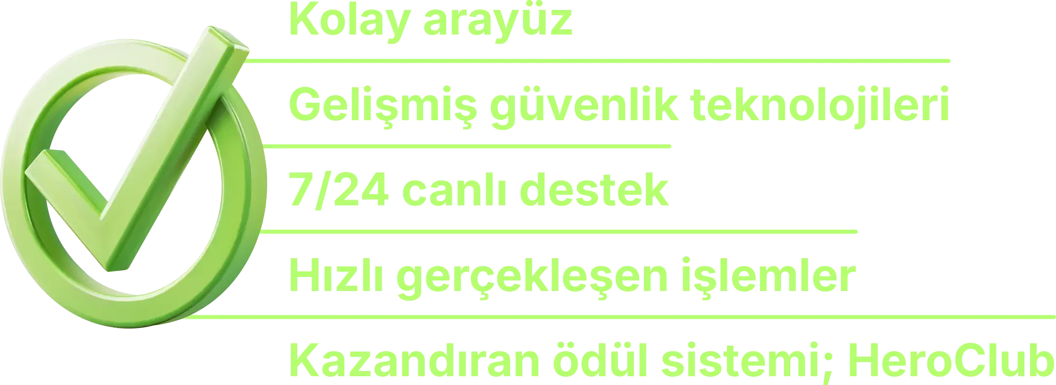 BitHero Ayrıcalıkları